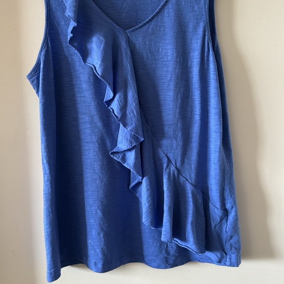 By Chico's Ruffle Tank - Picture 6 of 7
